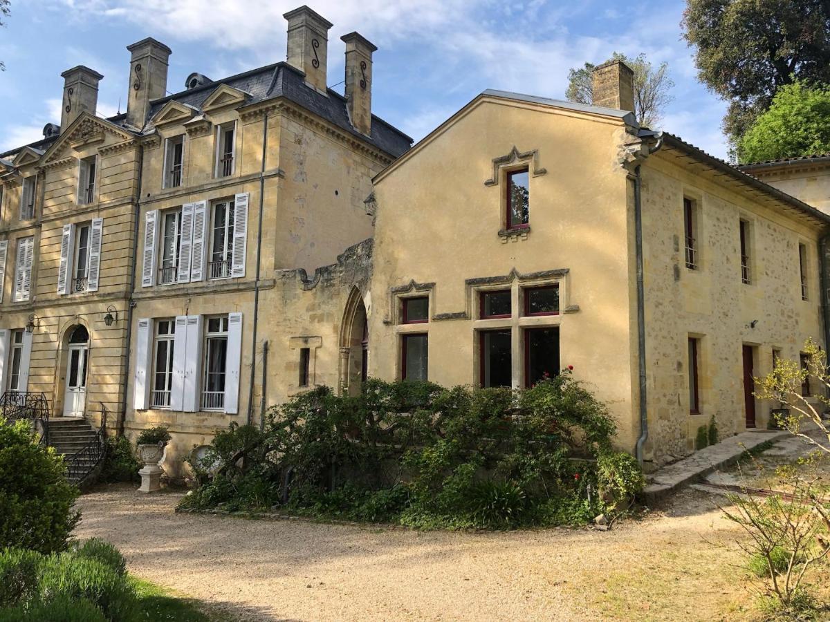 L'Abbaye Du Chateau Du Vallier Langoiran Dış mekan fotoğraf