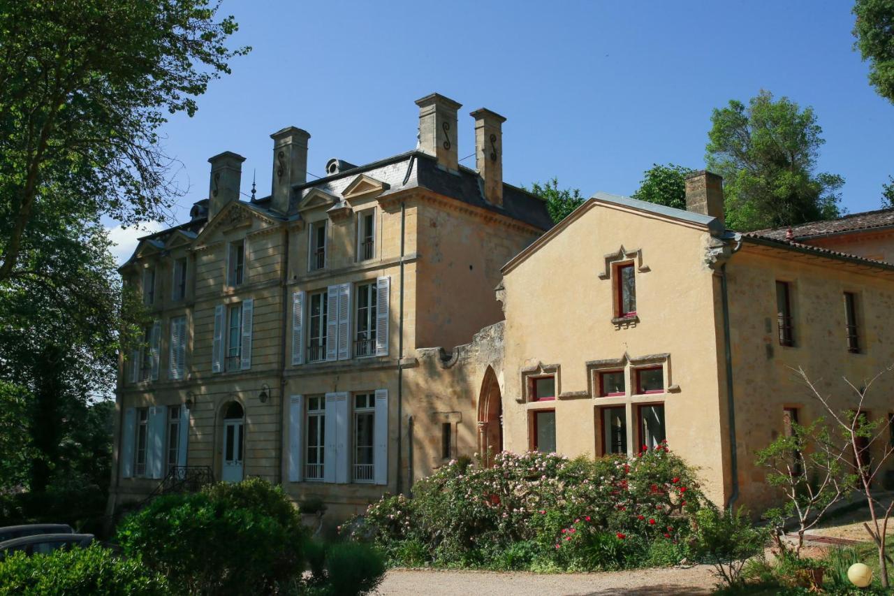 L'Abbaye Du Chateau Du Vallier Langoiran Dış mekan fotoğraf
